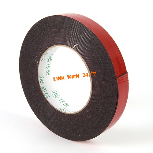 Cuộn băng dính xốp hai mặt 1.8cmx5m