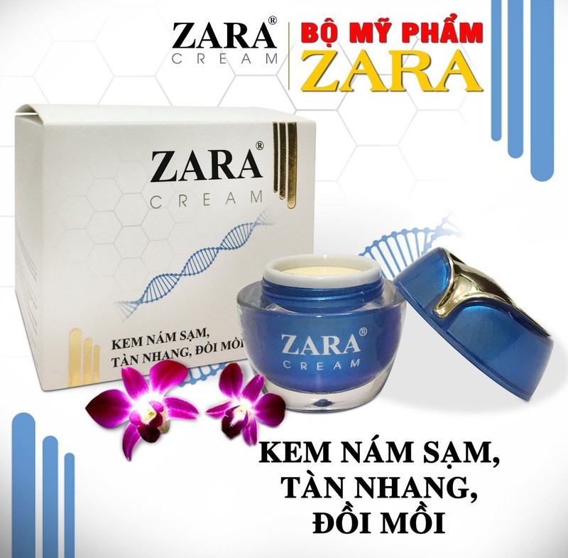 KEM NÁM SẠM , TÀN NHANG , ĐỒI MỒI ZARA 12Gram
