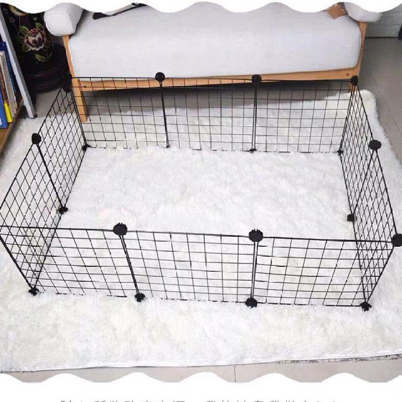 CHUỒNG QUÂY THÚ CƯNG LẮP GHÉP -COMBO 10 MIẾNG LƯỚI SẮT