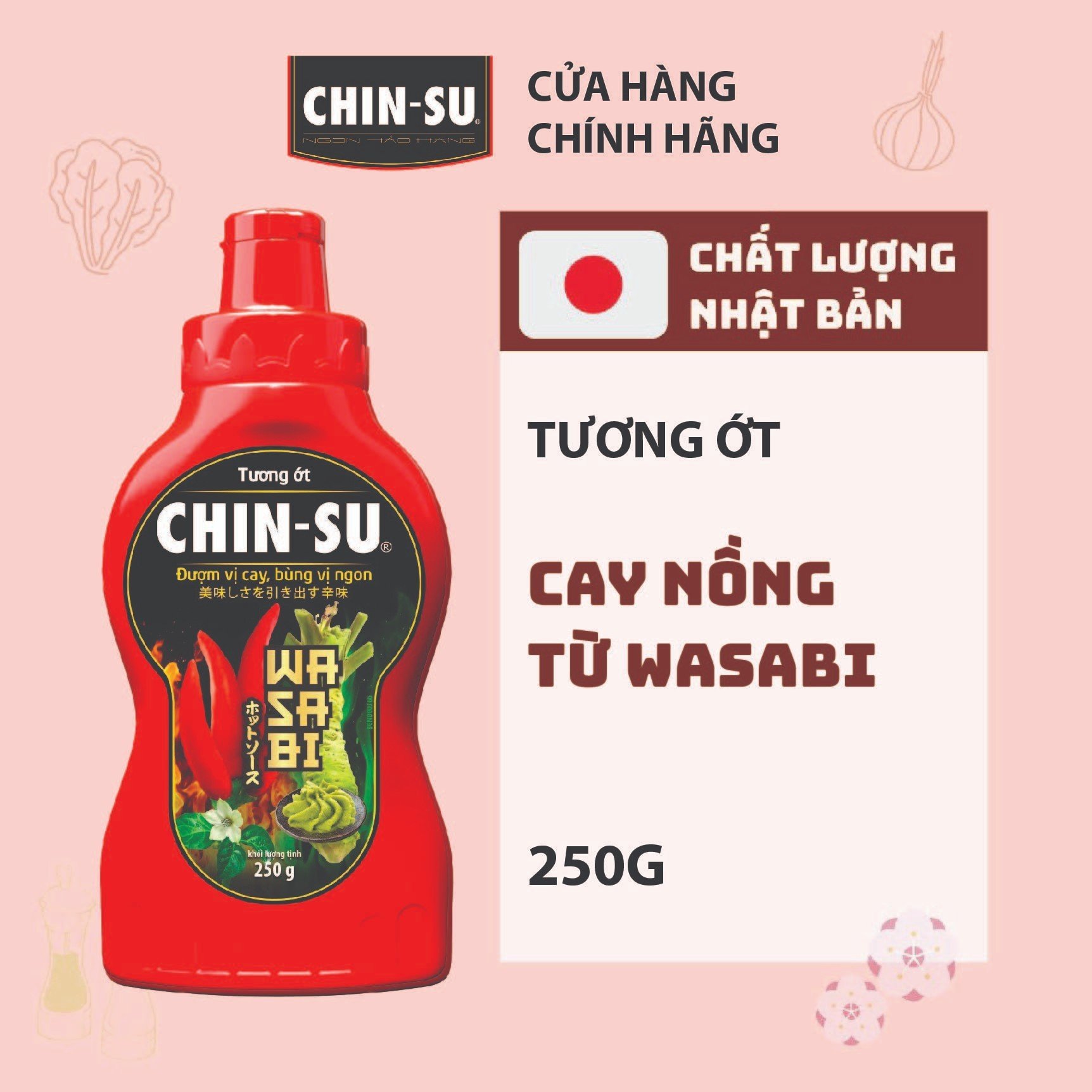Tương ớt CHINSU Wasabi 250g Lazada.vn