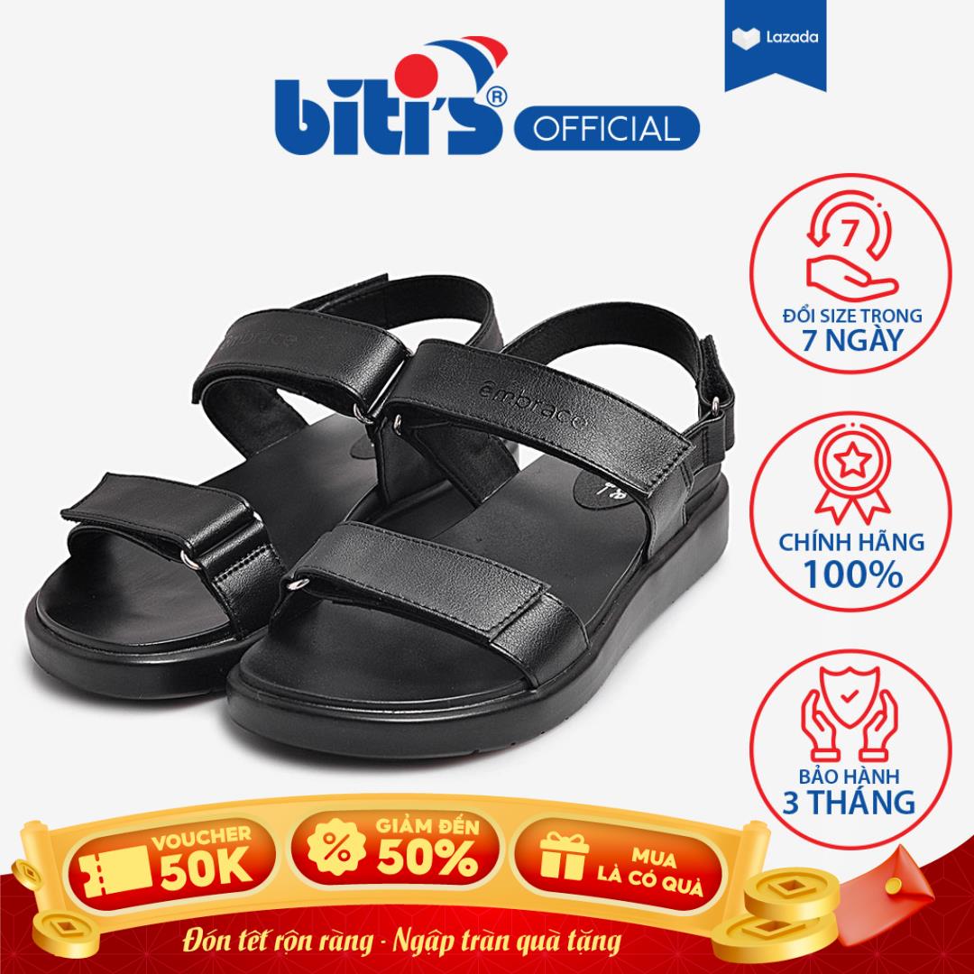 Sandal Nữ Biti s Êmbrace Black DPW071200DEN Đen