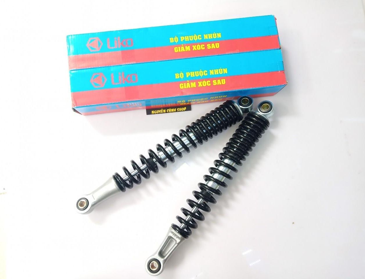 Phuộc sau xe wave rs đen liko