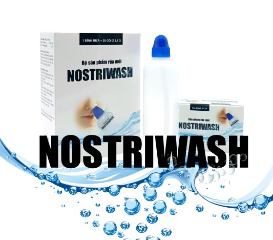 BỘ RỬA MŨI NOTRIWASH (có sẵn 30 gói muối pha rửa)