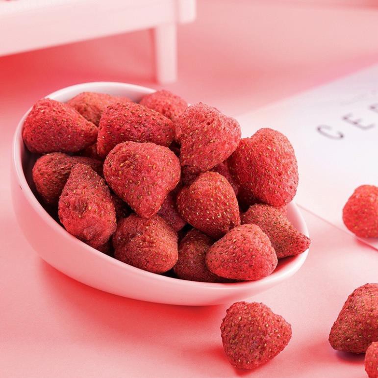 Dâu tây sấy dẻo không đường Đà Lạt 500Gr