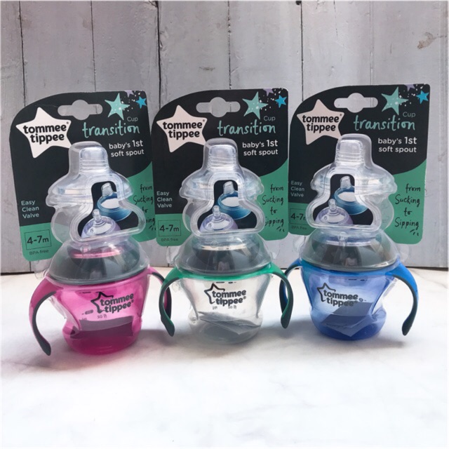 [HCM]Bình tập uống nước Tommee Tippee 150ml Úc