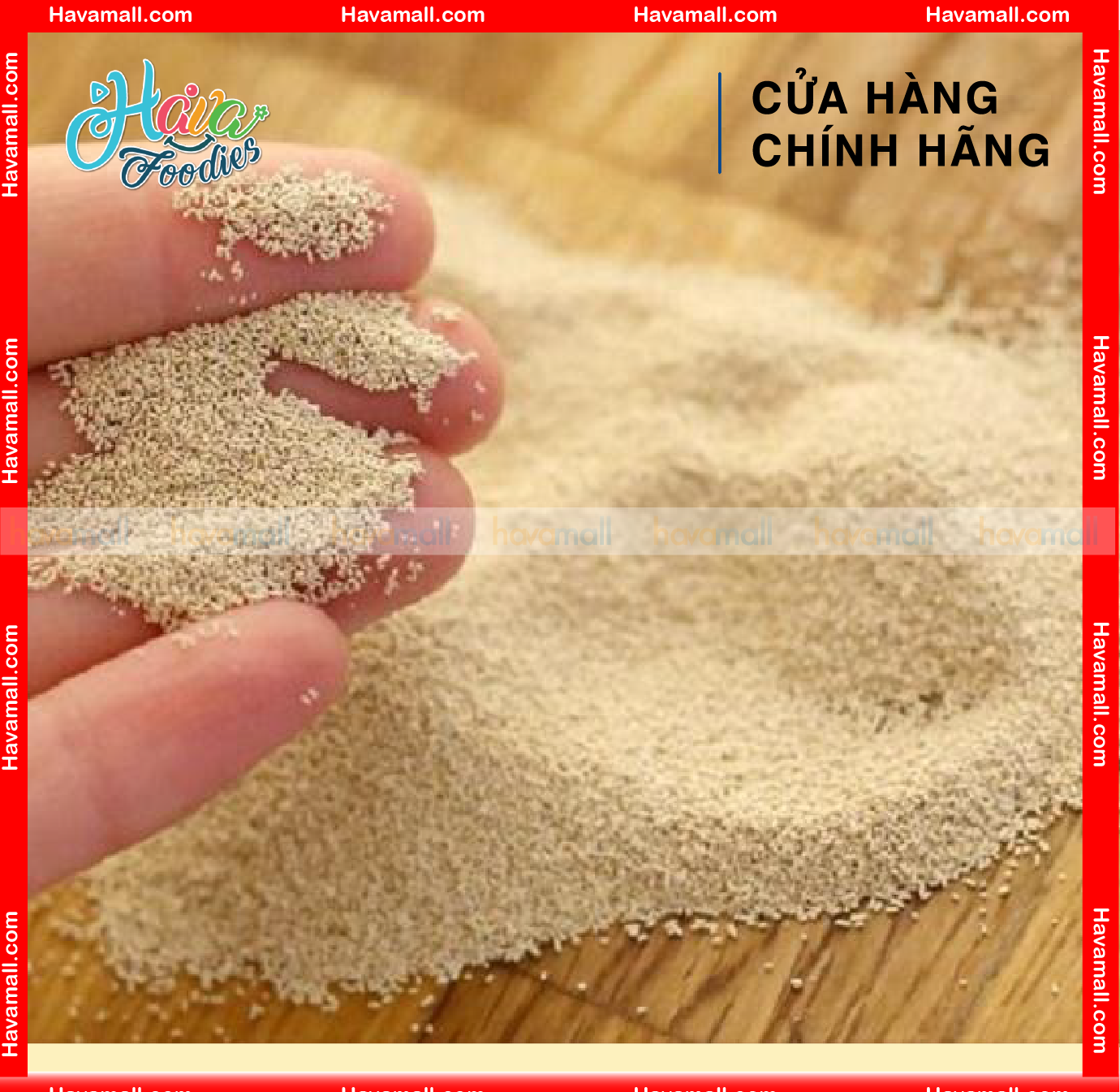 Men Khô Dùng Liền Mauripan Gói 10g