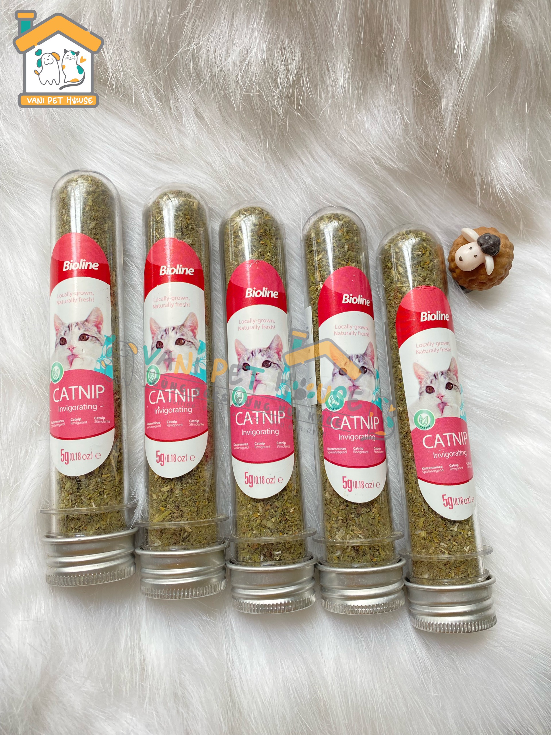 Cỏ mèo Catnip Bioline dạng ống 45ml