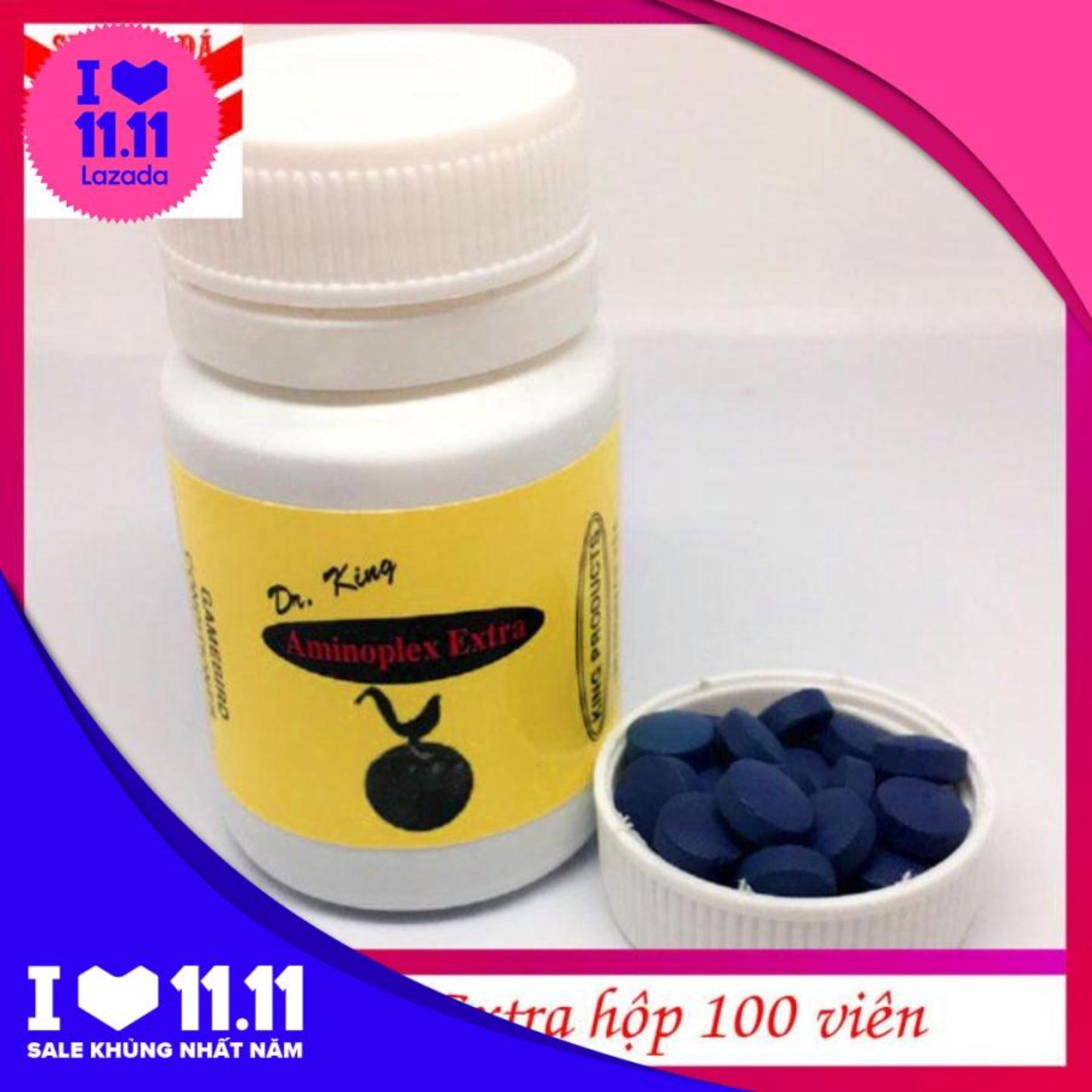 Aminoplex Extra hộp 100 viên cao cấp cho gà đá