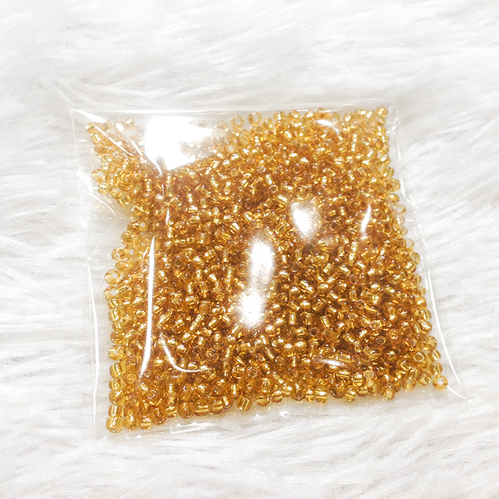 Cườm nhật cườm matsuno 2mm vàng óng siêu đẹp đính kết trang phục