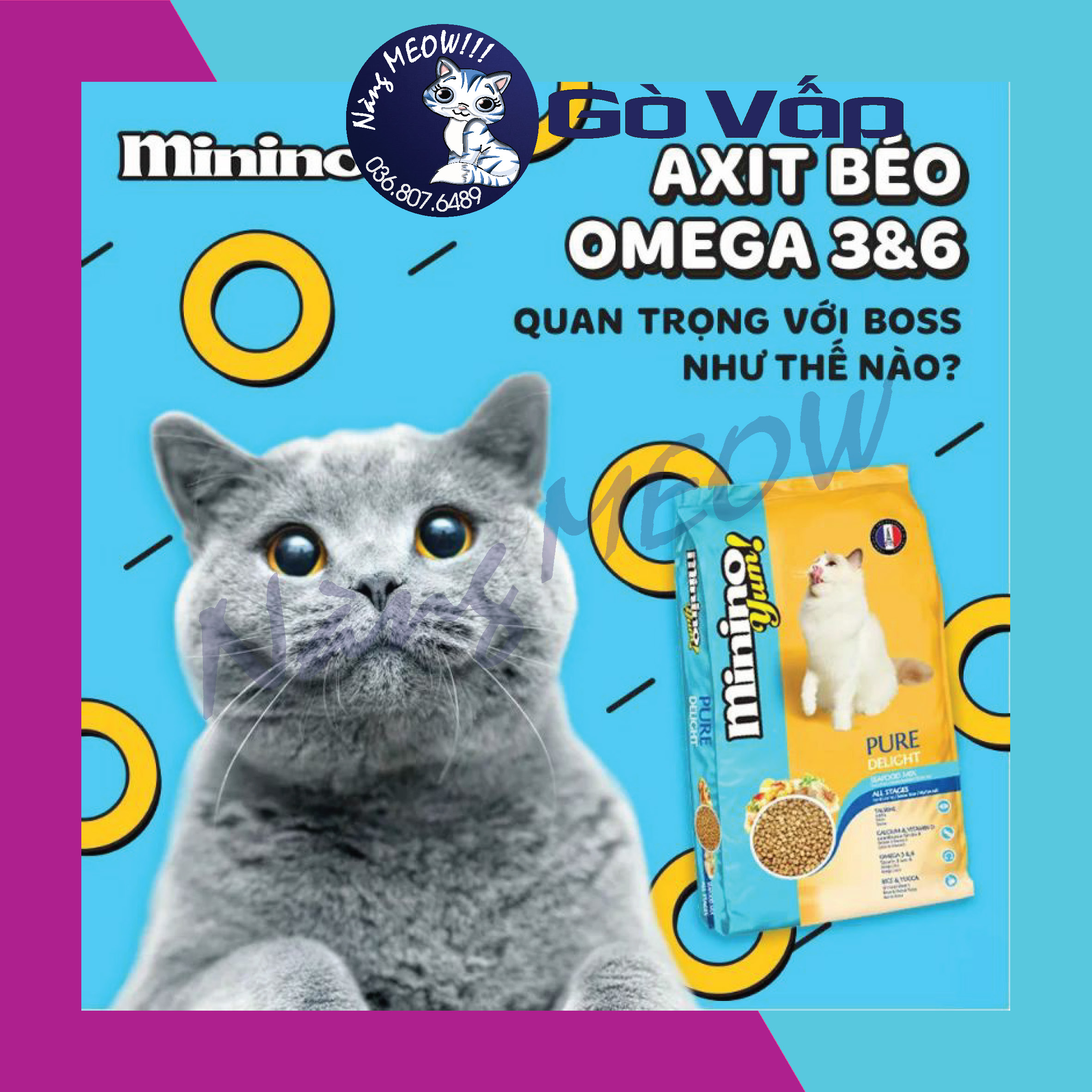Hạt MININO Túi 350g & 480g