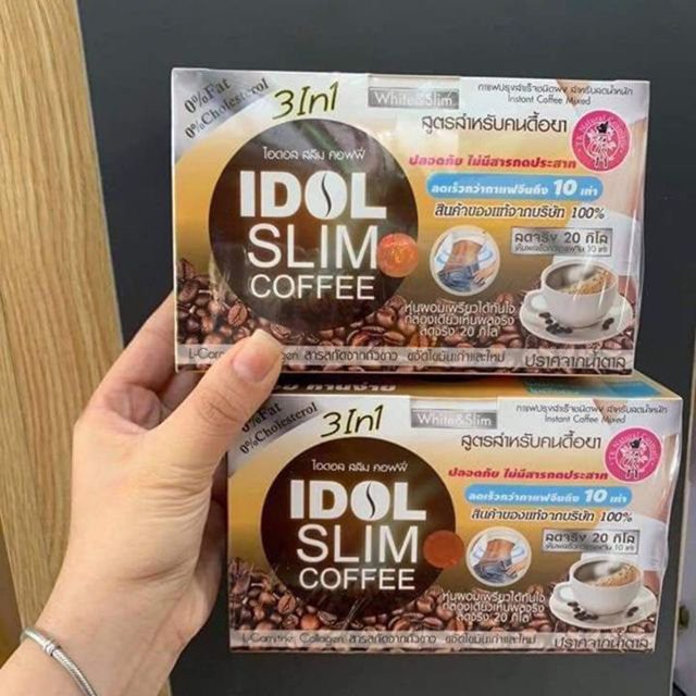 [GIẢM 5% ĐƠN 129K][HCM]Cà Phê Giảm Cân Idol Slim Coffe ( Mới )