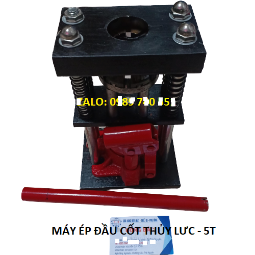 Máy bấm đầu ống áp lực cao - nén thuỷ lực 3 tấn-bấm đầu dây máy rửa xe