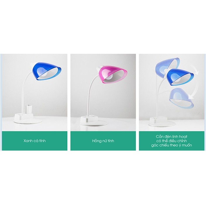 Đèn bàn LED chống cận 8W Rạng Đông RD-RL-40 (OC-OB)