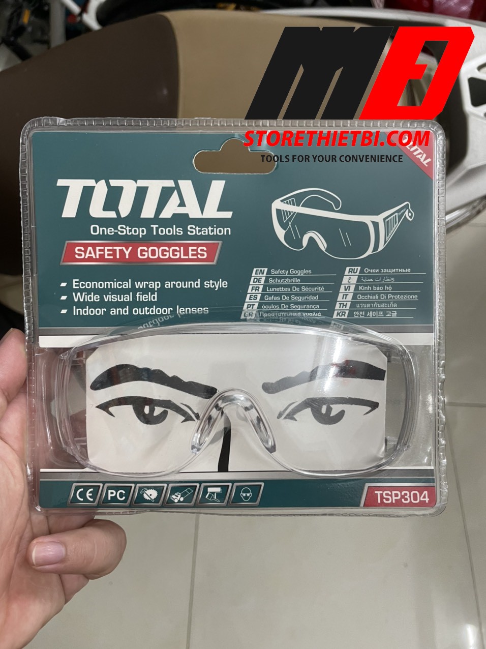 [HCM]Kính Bảo Hộ Total Tsp304