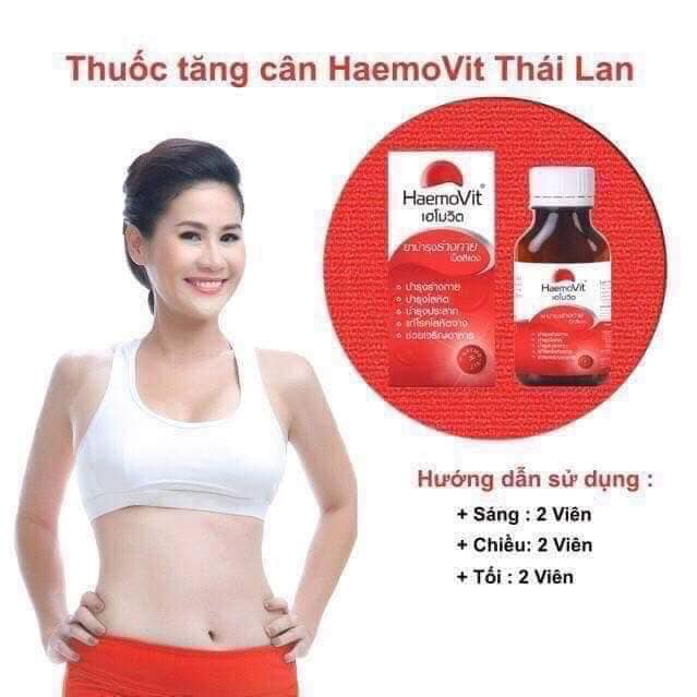 Tăng cân HAEMOVIT Thái Lan