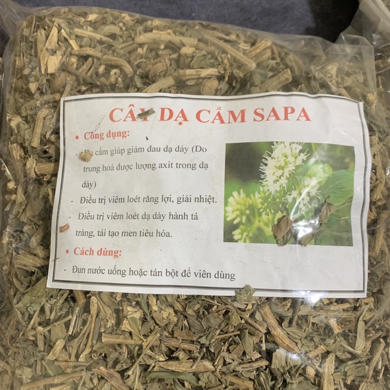 500gr cây dạ cẩm khô xanh thơm sạch