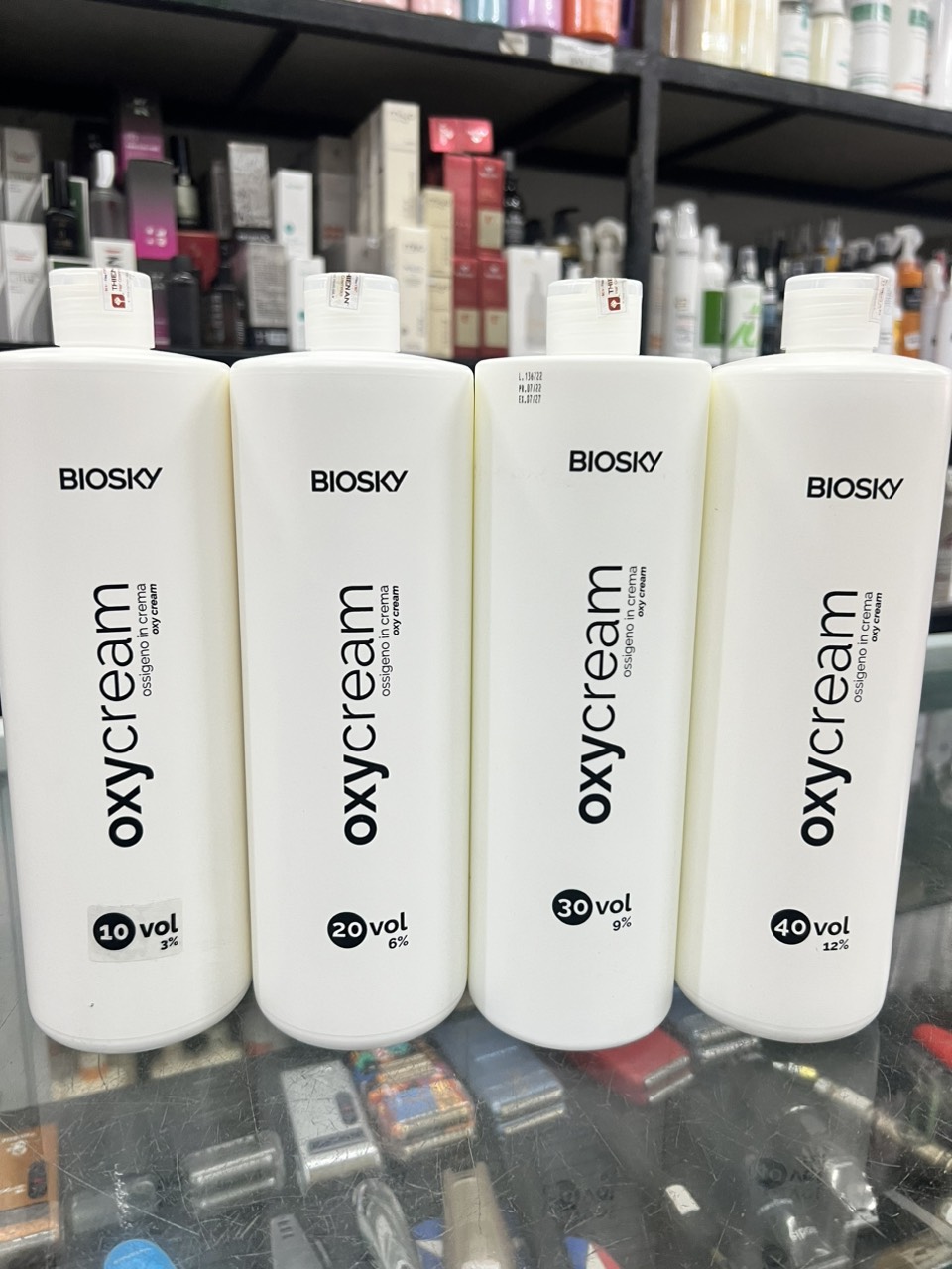 Oxy dung dịch trợ nhuộm tricol biosky 1000ml