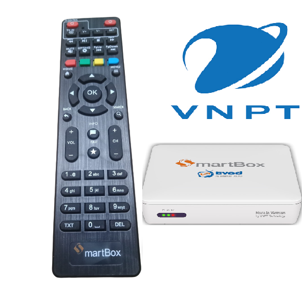 Remote điều khiển đầu thu VNPT SMARTBOX