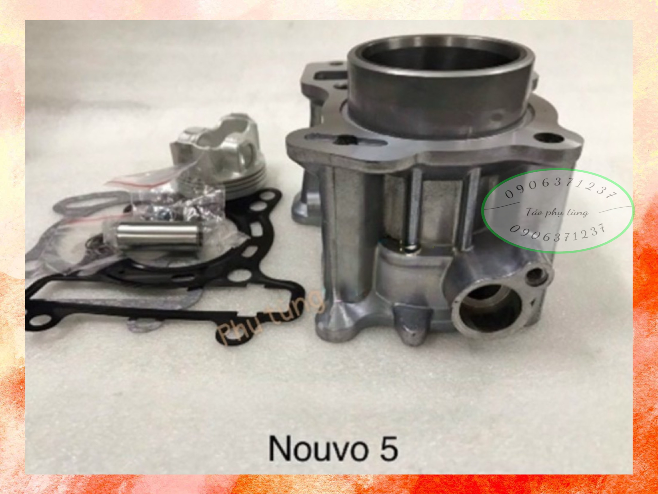 Lòng piston bạc xe Nouvo 4/5/ Luvias