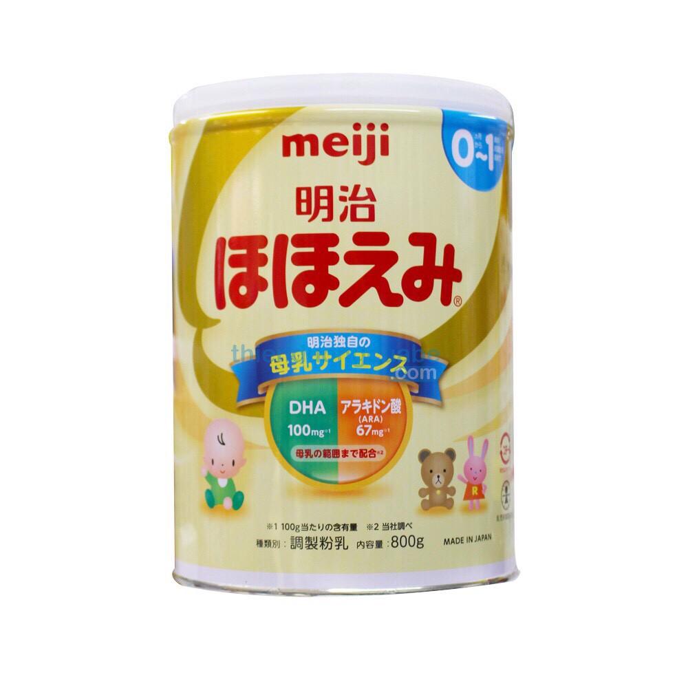 Sữa Meiji nội địa Nhật Bản số 0 800gr