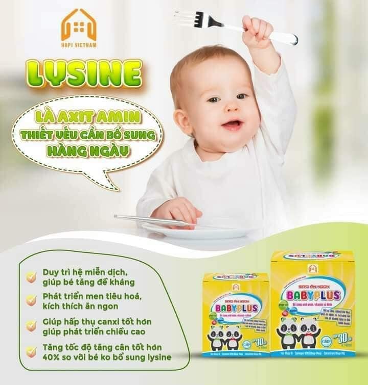 Siro Ăn Ngon Babyplus Chính Hãng