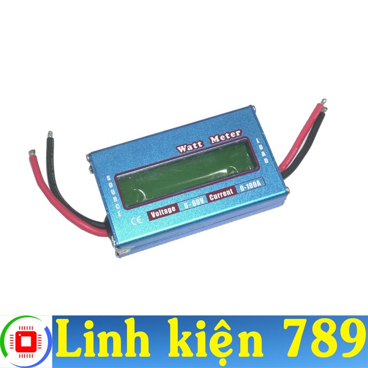 Đồng hồ đo watt meter 100a - linh kiện 789