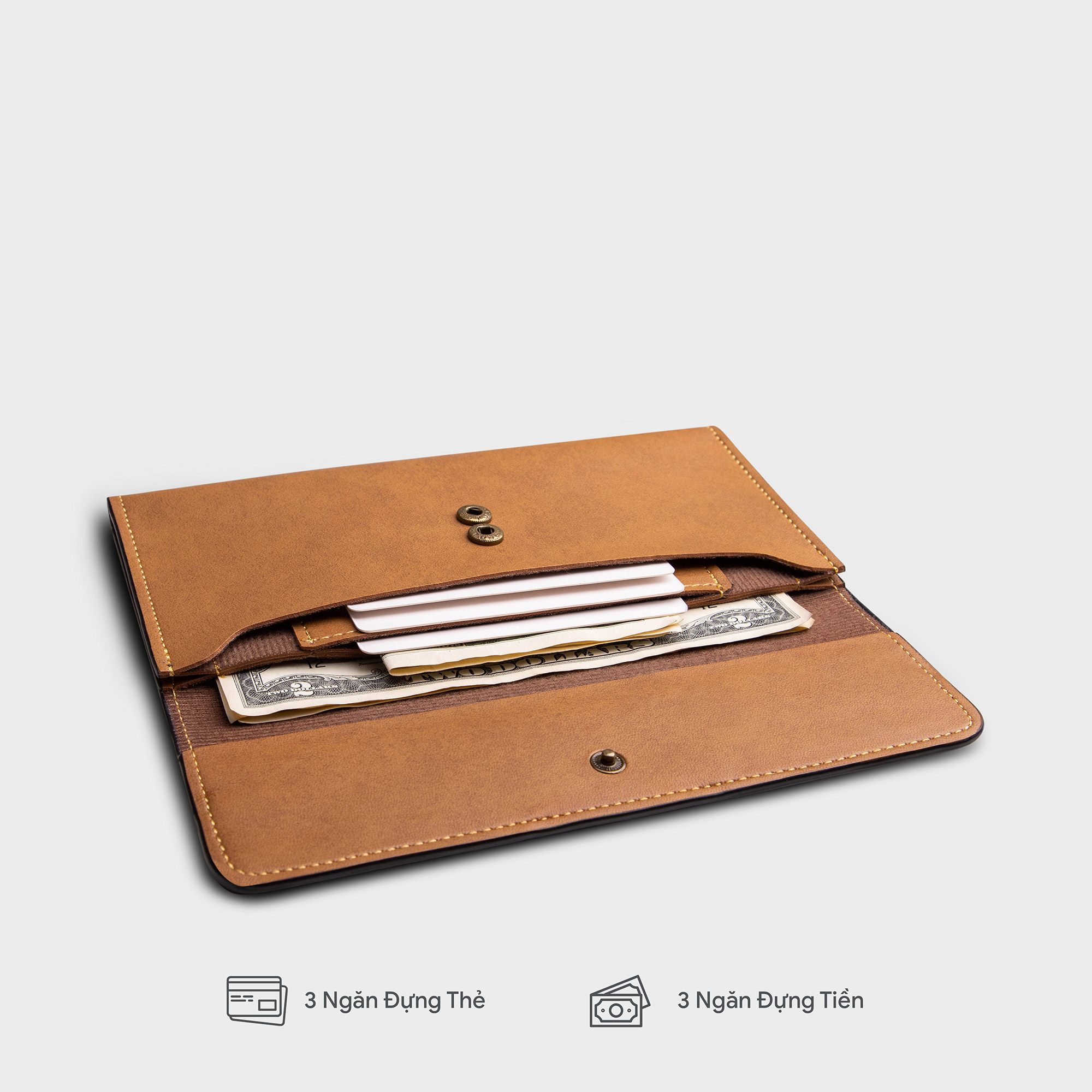 Ví nữ YUUMY ( Dáng cầm tay cao cấp Mellow YV39 )