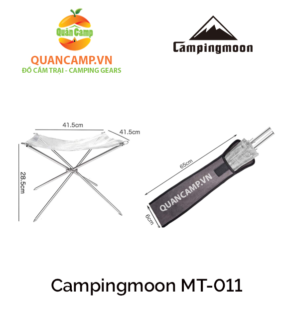 Giá đốt củi cắm trại dã ngoại Campingmoon MT-011