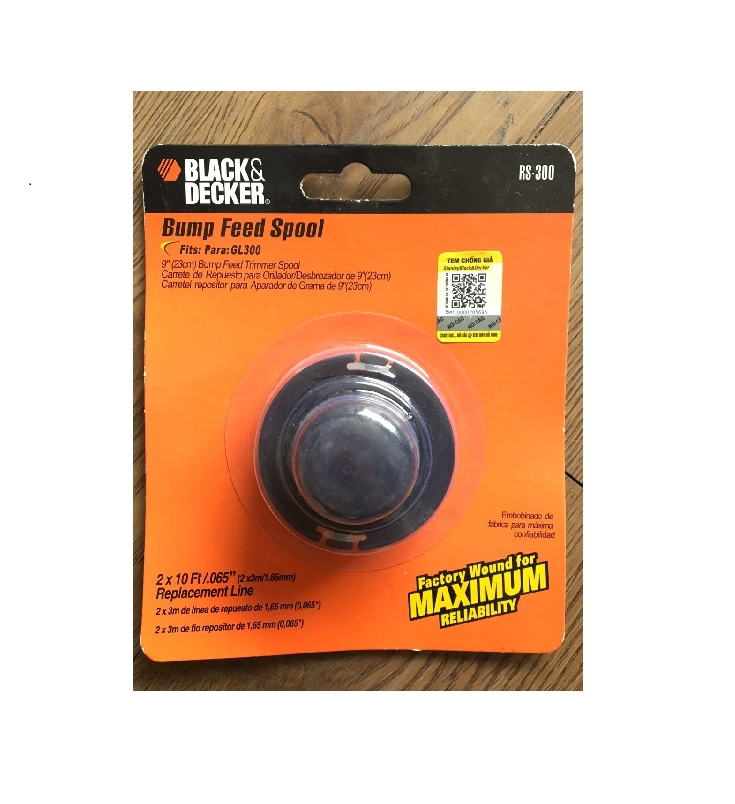 Ổ cước cắt cỏ Black+Decker RS300-B1