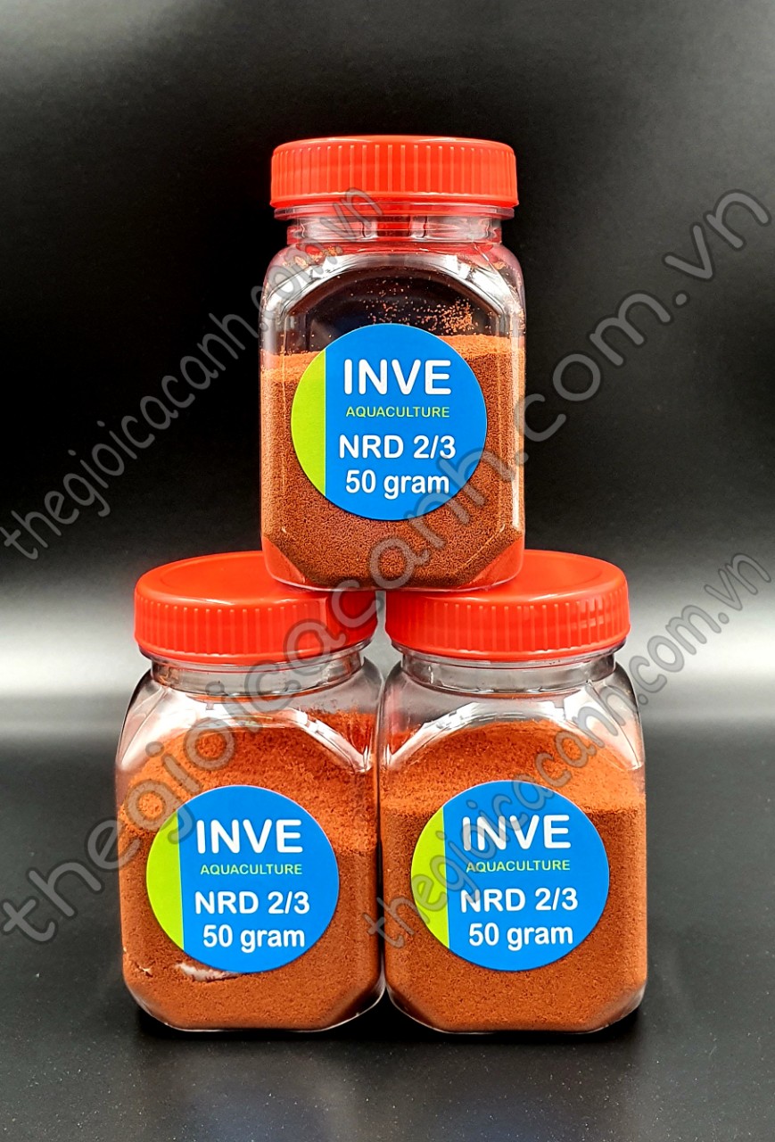 Cám Thái Inve 2/3 hủ 50gram cho cá cảnh
