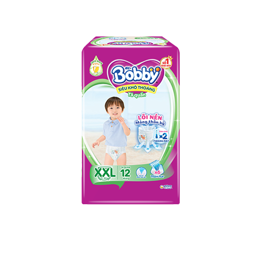 GIFT - Tã quần Bobby XXL12