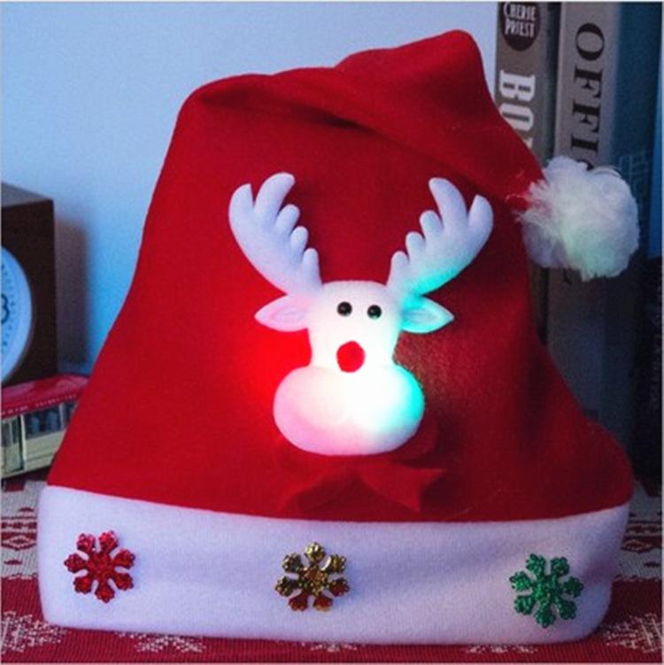 [HCM]Nón NOEL trẻ em có đèn LED giáng sinh vui vẻ
