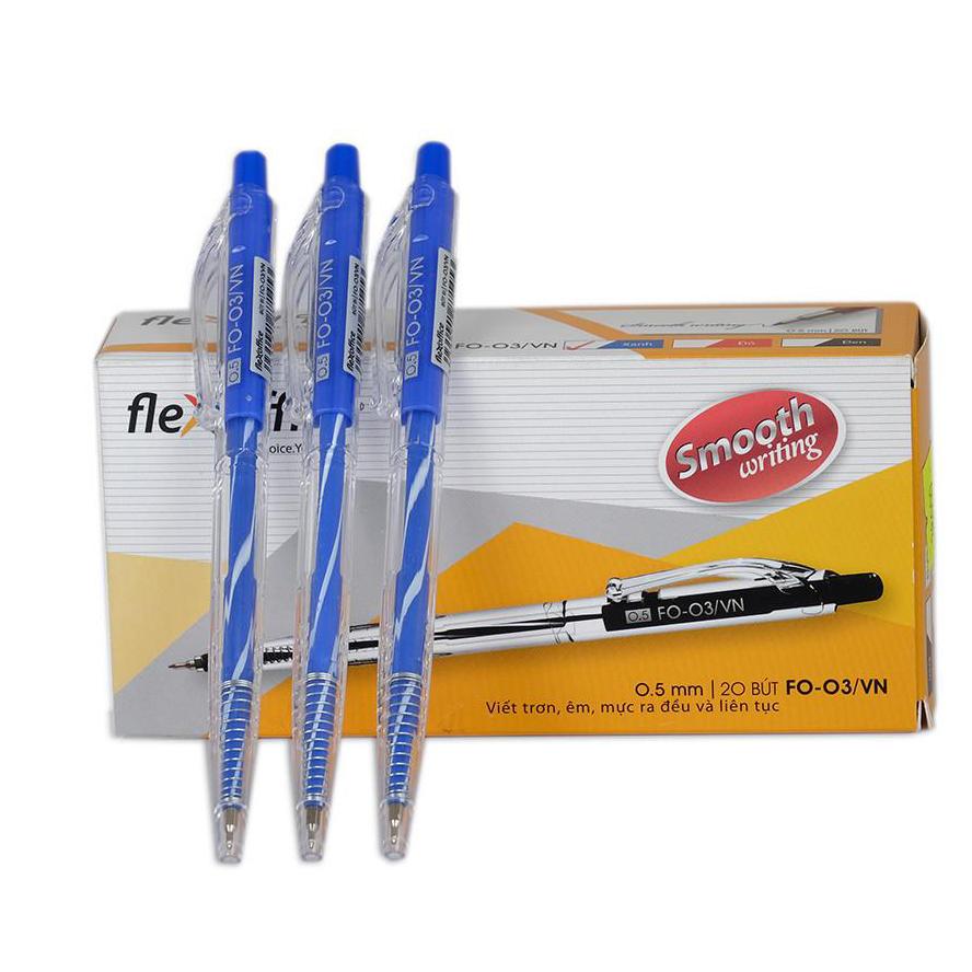 [HCM]Bút bi Thiên Long FO-03 Hộp 20 cây