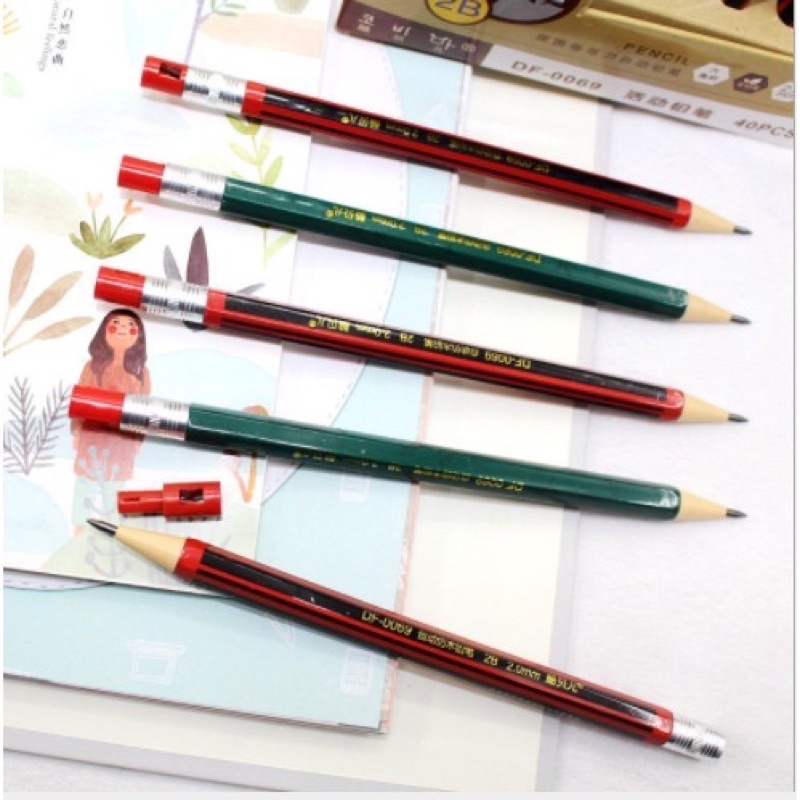 Bút chì bấm lõi 2.0mm / ống ruột.