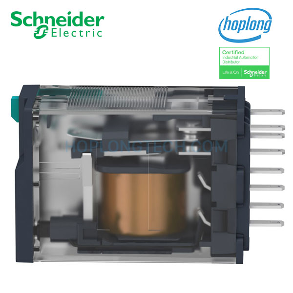 Relay trung gian RXM2AB1BD Schneider - 2 Poles (8 chân) - 24VDC