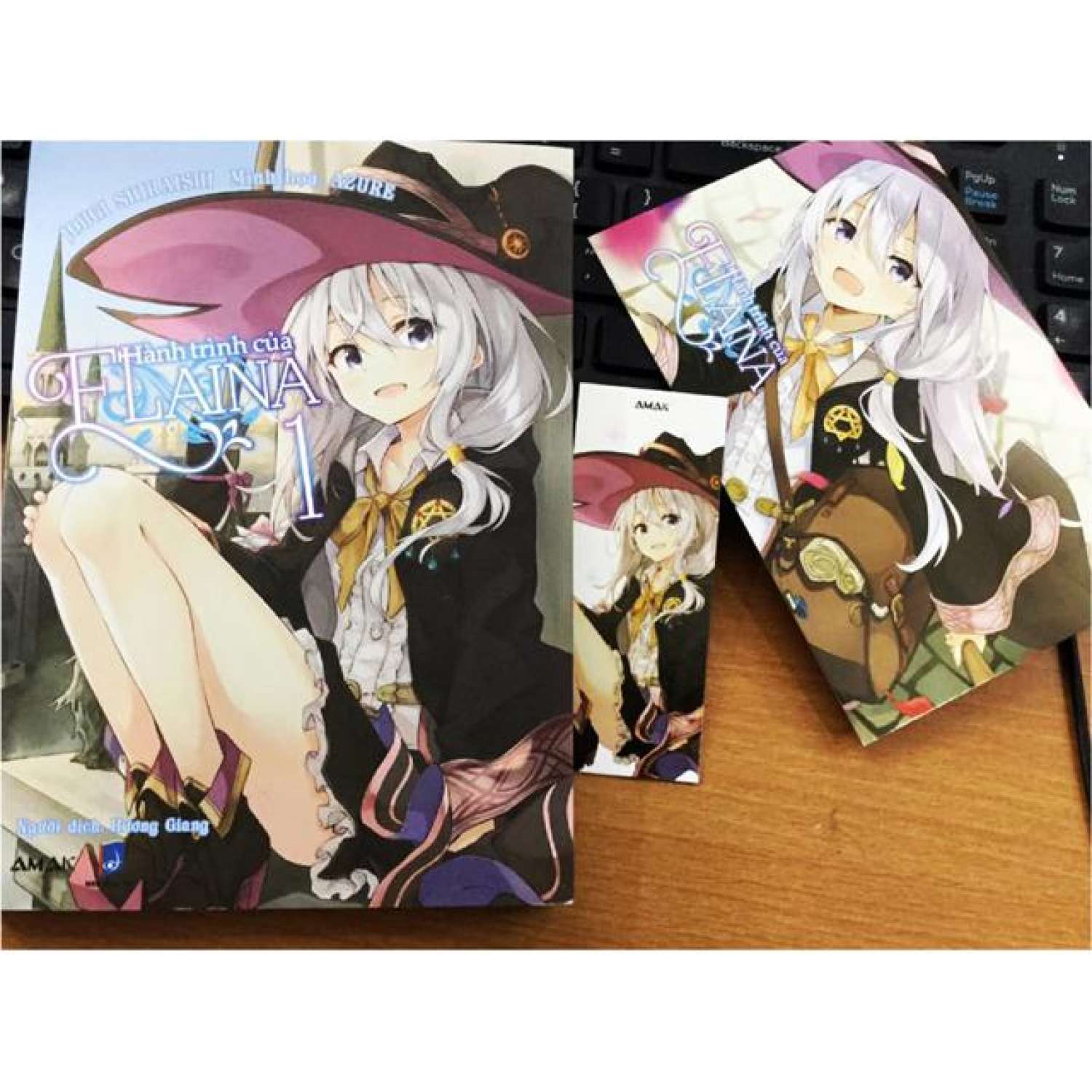 Sách Hành trình của Elaina - Tập 1 - Light Novel - AMAK