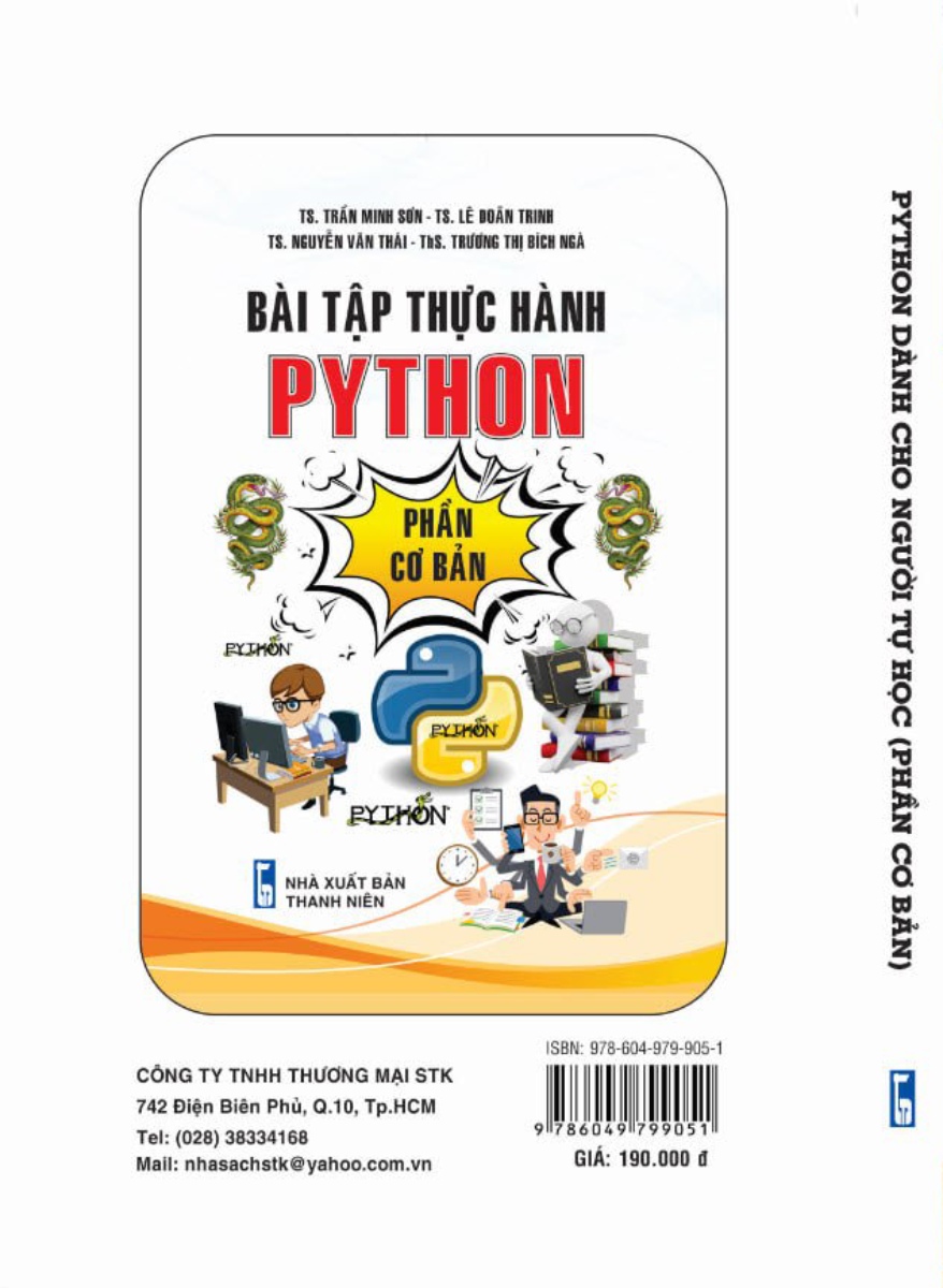 Sách - Python Dành Cho Người Tự Học (Phần Cơ Bản) - STK - Newshop