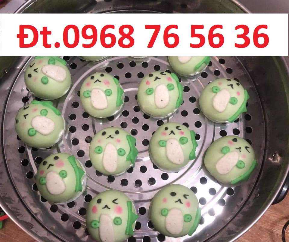 Nồi hấp bánh bao chạy điện - Đường kính 52cm (3 tầng hấp)