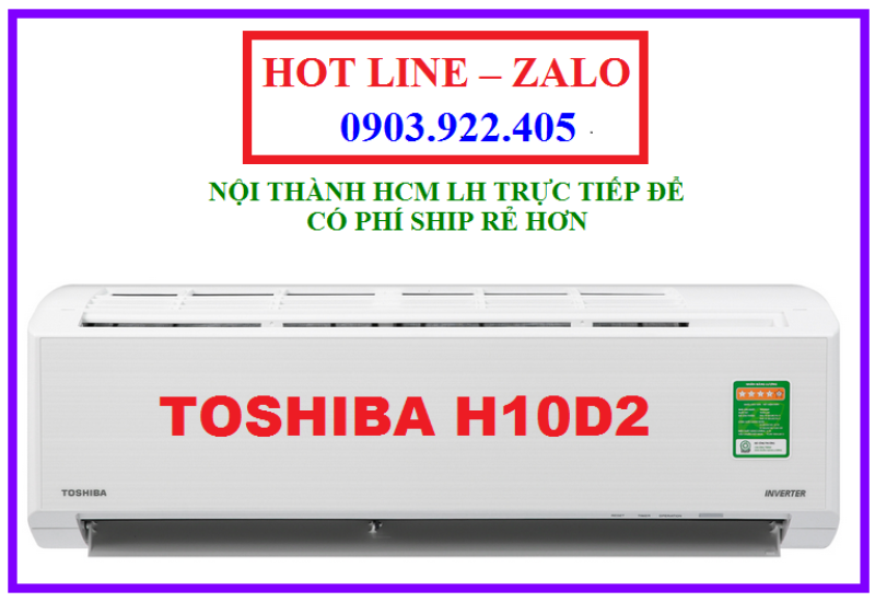 Máy lạnh Toshiba Inverter 1 HP RAS-H10D2KCVG-V model 2020