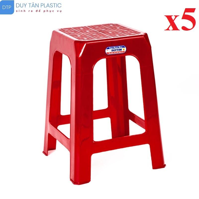 COMBO 5 GHẾ NHỰA CAO 601 DUY TÂN