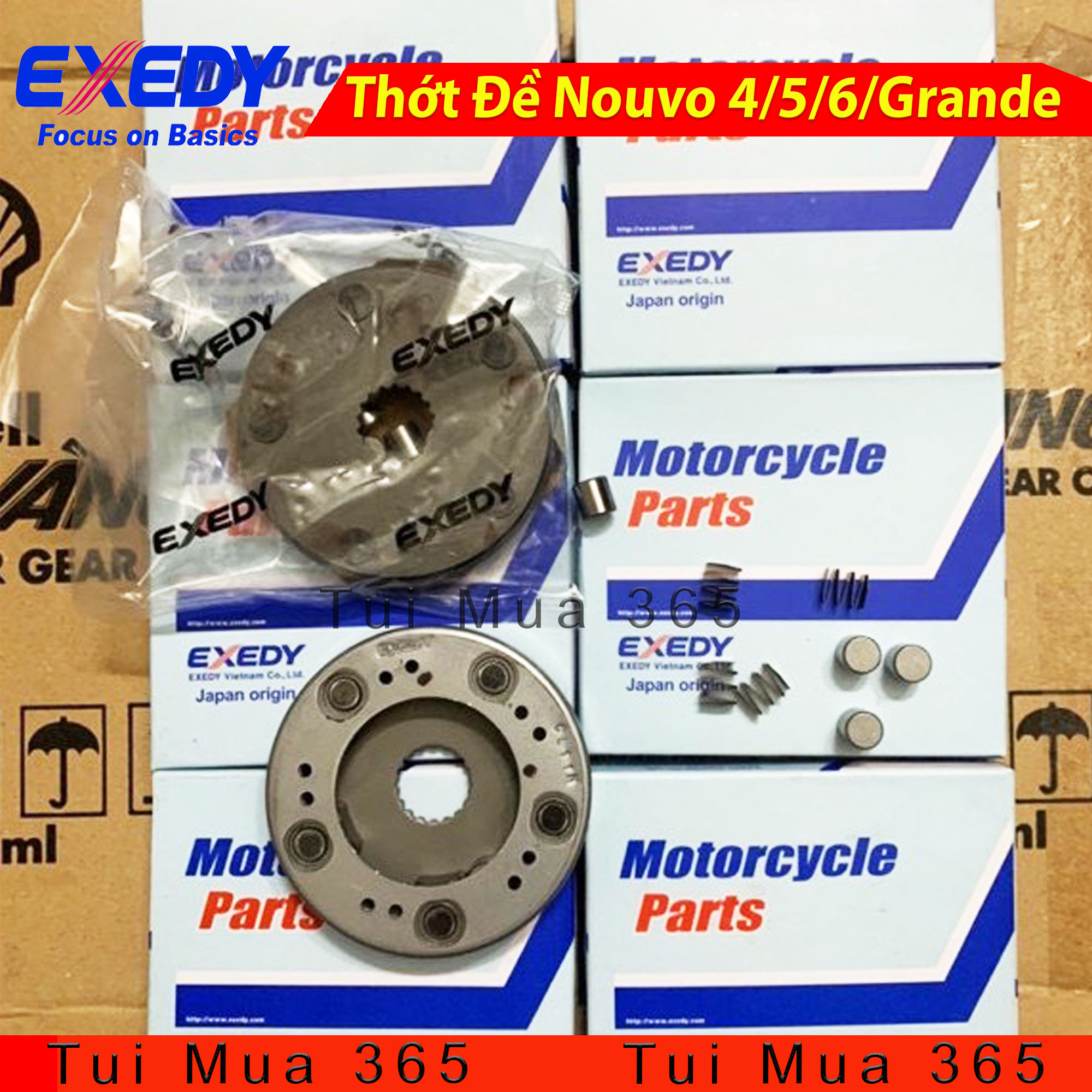 Thớt đề zin exedy cho nouvo 4,5,6, luvias, grande