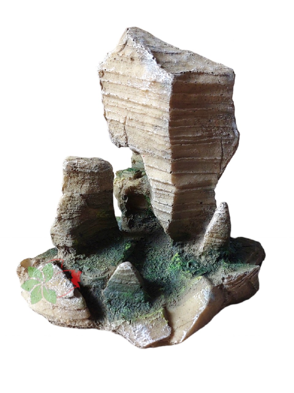 Mô hình đá trang trí bể cá cảnh, bể thủy sinh cao 10 cm
