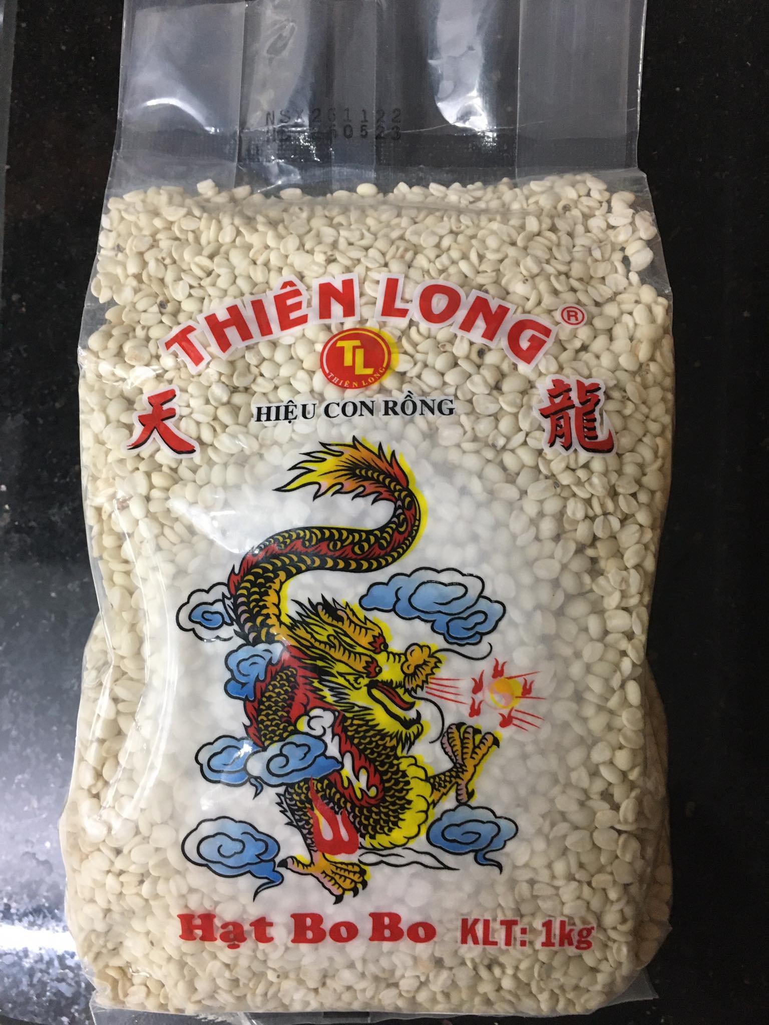 [500g] Hạt bobo trắng (ý dĩ) loại ngon để nấu chè