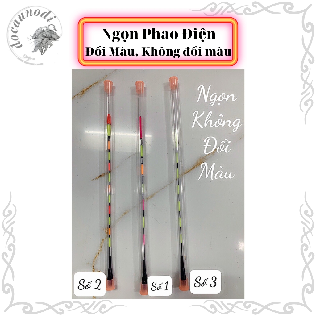 Ngọn Phao Điện săn hàng câu cá đêm Đổi Màu , Không đổi màu