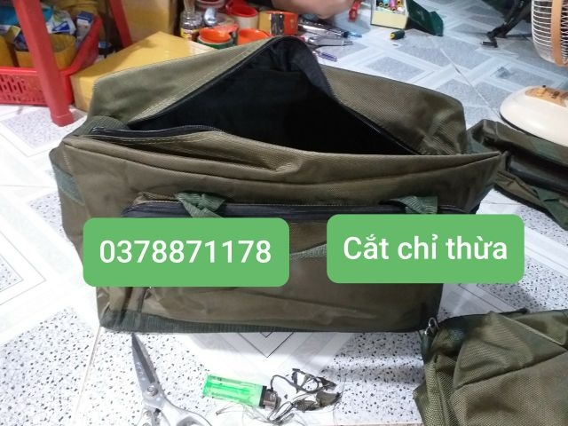 Túi đựng đồ nghề ngang size đại  (48cm× 20cm × 28cm ).