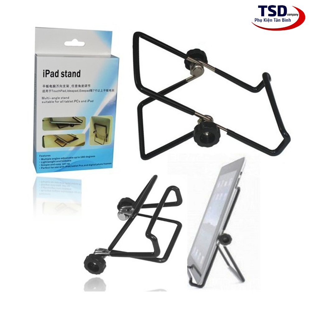 Giá Đỡ Mini Cho iPad & Điện Thoại Chất Liệu Kim Loại Siêu Bền