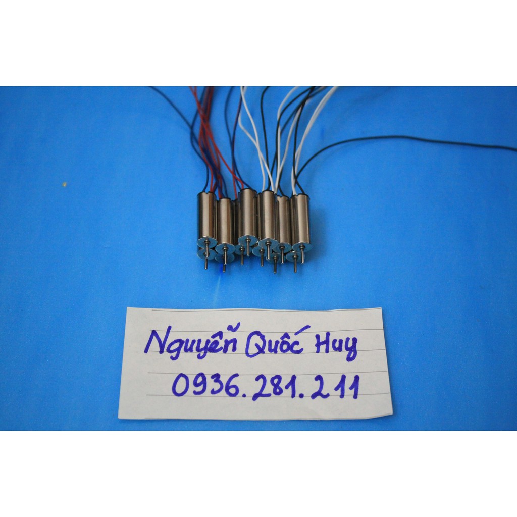 Motor coreless 720 kèm cánh quạt