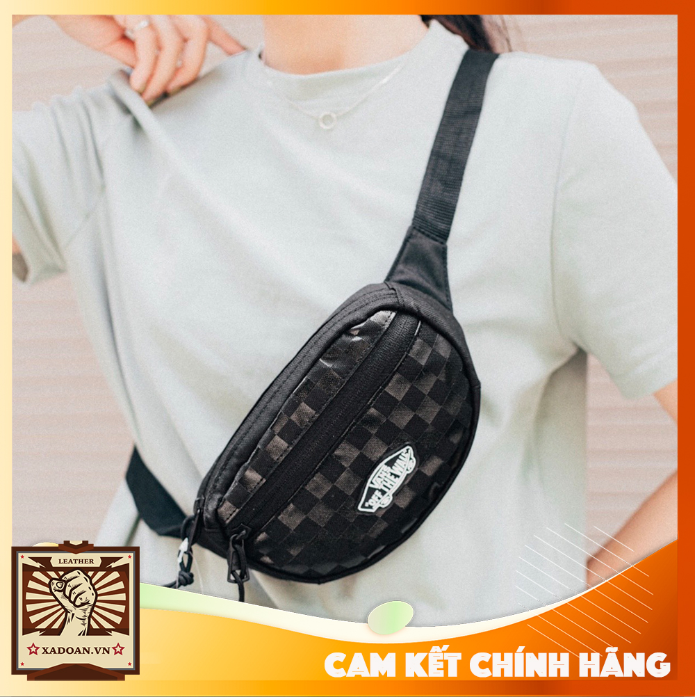 Túi đeo chéo, Túi bao tử Vans mini Checker Unisex