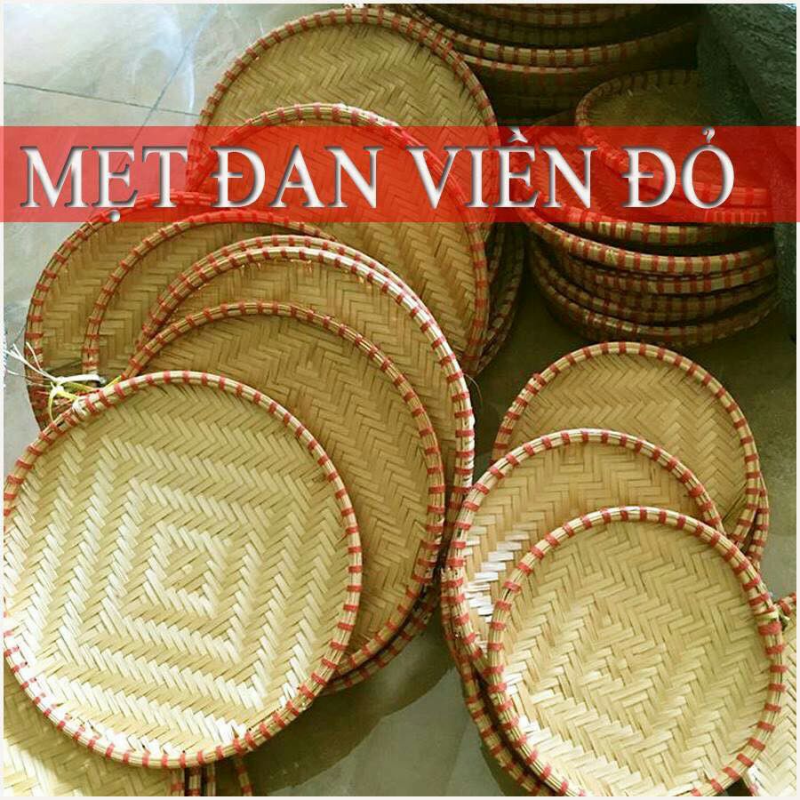 Mẹt tre cạp đỏ 30cm