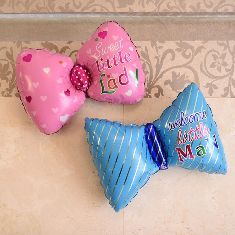 Set Bóng Trang Trí Tiệc Đầy Tháng Cho Bé Yêu  (Tặng Bơm + Keo)
